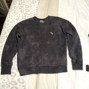 Abercrombie tye dye crew neck